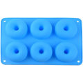 Miniatyrbillede 4 af 5: 2 stk. silikone donutforme 6 hulrum non-stick sikker silikone donut bageform silikone donutform til kage kiks bagels muffins