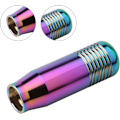 Miniatyrbild 3 av 5: 8,5 CM manuell växelspak för bil - universell 5,6-växlad aluminiumväxelspakadapter - växelspaksknopp (färgglad) Colorful