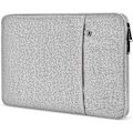Miniatyrbillede 1 af 5: 13 tommer bærbar computer sleeve taske til MacBook Air 13,6 tommer M2 Chip, Samsung Galaxy 13,3, DELL Latitude 13,-resistent computer taske - lysegrå