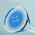 Miniatyrbillede 4 af 4: Tennisracket 27 tommer enkelt tennis træner begyndere dobbelt kamp træningssæt udendørs tennisracket