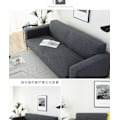 Miniatyrbild 3 av 5: Piece Rhombus Soffa Överdrag Stretch Tyg Soffa Överdrag Möbler Skydd för Soffa 3-Sits Soffa Skyddande Överdrag för Vardagsrum Polyester Hållbar grey