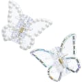 Miniatyrbilde 1 av 5: 2 stk Butterfly hårklemme klips