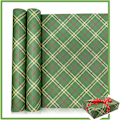 Miniatyrbild 2 av 5: Rullpaket Presentpapper, 50CM x 70CM Stor Rulle Julpapper Återvinningsbart Kraftpapper för Julinslagning Fest, Kvadrat
