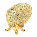 Miniatyrbild 4 av 5: Fabergéägg, Fabergéägg, emaljerad påskäggsask, smyckeskrin för förvaring av en lyxig gåva, Fabergéägg imperial Fabergéägg