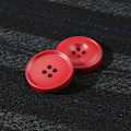 Miniatyrbillede 2 af 5: 20 stk. 22mm Runde 4 Huller Harpiks Knapper, Premium Farver Klassisk Minimalistisk Runde Udskiftningsknapper, Syning DIY Håndværk Knapper, Rød