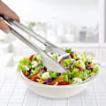 Miniatyrbilde 5 av 5: Serveringstenger Kjøkkentenger, Rustfritt Stål Matserveringstenger, Matserveringstenger for matlaging og servering av pasta, salater, 12 tommer (6 pakker)