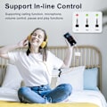Miniatyrbilde 3 av 5: USB C-adapter 3,5 mm jack med hurtiglading OTG-adapter, Type C til Aux Splitter Earphone Audio (hvit)