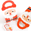 Miniatyrbillede 5 af 5: 20 stk. Julekonfektpapiræsker Søde Julemandskage Chokoladeæsker Julegaveæske Jul Nytår Party Godbidder Indpakningsmaterialer