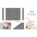 Miniatyrbild 2 av 5: Hamam Handduk Bastuhantduk Strandhandduk Bastuhantduk 100% Bomull Badhandduk Stor 180 x 100 cm Orientaliska Dekorativa Filtar Boho Bastu Yoga Diamant