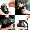 Miniatyrbilde 3 av 5: Morsom Granatkopp - Frokostkopp, Kaffe og Te i Keramikk - Kopp i Form av en Granat med Lokk - Original og Morsom Gaveidé (Svart) Black