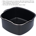Miniatyrbillede 2 af 5: Kageform, Kageform, Jern Varmebestandig Frituregryde Kageform, Non-stick Pizzapander, Genanvendelig Bageform, Airfryer Tilbehør(22cm)