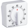 Miniatyrbild 1 av 5: 2-pack kökstimer, 60 minuter, vit 2pc