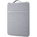 Miniatyrbillede 1 af 5: 13 tommer bærbar computer sleeve vandtæt blød taske taske cover til MacBook Air 13 M2 M1 A2681 A2337 A2179(2018-2022)/MacBook Pro 13 M2 M1 A2338 grå