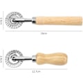 Miniatyrbillede 5 af 5: Kagedejs Presseform Dumpling Prægningsenhed Ravioli Maker Form Stempel Cookie Form Køkken Bageudstyr, 16cm
