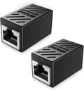 RJ45-koppling, skärmad Ethernet-koppling, 8P8C LAN-koppling Ideal Ethernet-förlängningsadapter (CAT5/CAT5e/CAT6)
