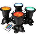 Miniatyrbillede 3 af 5: Vandtæt nedsænkelig LED-projektør RGB-spotlampe, justerbar IP68 vandtæt lampe til udendørs, have, pool, dam