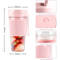 Miniatyrbild 2 av 5: Bärbar mixer, Mini USB-mixer för smoothies och fruktshakes, Uppladdningsbar juicepress