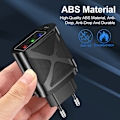 Miniatyrbillede 4 af 5: 4-Port Oplader til Enheder, Rejse Opladerhoved, 2.4A, Hurtig Opladning, EU, US, UK, 48W, 3 USB + PD