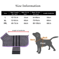 Miniatyrbilde 5 av 5: Badekåpe for hunder, hunde badekåpe for mellomstore og store hunder, grå badehåndkle, hundehåndkle, hurtigtørkende, superabsorberende, for kjæledyr, hunder og katter grey 2XL