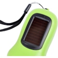 Miniatyrbild 3 av 5: Mini Hand Crank LED Ficklampa, Nödvev Dynamo Solenergi Ficklampa Kraftfull Energisparande Ficklampa LED Uppladdningsbar Fackla(Grön)