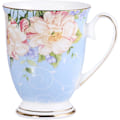 Miniatyrbillede 1 af 5: Royal Fine Kaffe Kopsæt Assorterede Farver Tekop 11 oz (1, Blå) (Blå)