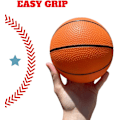 Miniatyrbild 2 av 5: 7-tums Mini Basketbollar, 3-pack - Perfekt storlek för pojkar, småbarn och mini-korgentusiaster - Mångsidig för inomhus- eller utomhuslek, Orange