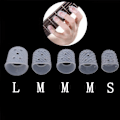 Miniatyrbild 2 av 5: 5 st Anti-Halk Fingeröverdrag Gitarr Fingertoppsskydd Överdrag Gitarr Skydd Spela Fingerhandskar för Ukulele Elektrisk Akustisk Gitarr Stränginstrument