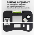 Miniatyrbild 3 av 5: Laptopbord, laptopbord för säng, hopfällbart, låda, stativ för surfplatta, för säng, soffa, golv brown