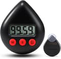 Digital Kök Timer-Nedräkningsräknare-Magnetisk Nedräkningstimer med Stor Display-Matlagningstimer för Bakning, Kök, Studie( Svart) Black white
