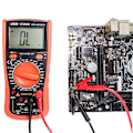 Miniatyrbild 4 av 5: Dubbeländade krokodilklämmor testkabel, för testning av flexibel koppartråd för elektrisk testning 3,3ft/1m