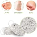 Miniatyrbillede 1 af 5: 2 stk. Naturlig pimpsten, Pedicureværktøj Hård hud Callus Remover til fødder og hænder - Fodfil Eksfoliering til at fjerne død hud og callusess