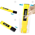 Miniatyrbillede 2 af 5: 0,01-14,00 pH Høj Præcision pH Tester, ph Sonde 4 i 1 pH Tester til Vand TDS Meter Digital Vandkvalitetstester, Gul