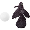 Miniatyrbillede 5 af 5: Akvariefisk Skål Plast Svømning Guld Fisk Betta Fisk Sjov Kunstig Silikone Lille Fisk Livagtig Falsk Fisk(Brun Betta Fisk)