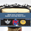 Miniatyrbilde 5 av 5: Crampons ispigger for sko og støvler, sklisikre ispigger, trekkraftpigger med 11 stålpigger for vintergåing, klatring, fotturer, isfiske M M