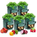 5-pack odlingssäckar för potatis, tomat och jordnötter