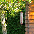 Miniatyrbillede 4 af 5: Udendørs termometer med bronzeeffekt design - Have termometer egnet til udendørs temperaturmåler væg drivhus garage let at hænge