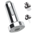 Miniatyrbilde 1 av 5: Kjøkkenkran Sprayhode Reservedel - 2 Funksjons Uttrekkbar Kran Sprayhode Sprayer Spout Vask Dusjhode Kranmunnstykke