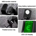 Miniatyrbild 4 av 5: Gitarrstämmare Clip On - Digital Elektrisk Stämmare med LCD-skärm, Elektronisk Stämmare för Akustisk Gitarr, Elgitarr, Bas, Ukulele och mer