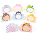 Miniatyrbillede 1 af 5: Sødt Dyre Sticky Notes, 8 Pak Kawaii Dyre Selvklistrende Noter Tegneserie Markører Flag Søde Former Selvklistrende Memo