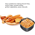 Miniatyrbilde 5 av 5: Kakefat, kakeform, jernvarmebestandig frityrkakeform, nonstick pizzaplate, gjenbrukbar bakeform, luftfrityrtilbehør (18 cm)