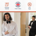Miniatyrbillede 3 af 4: Ties etc Fløjls Sløjfer til Mænd - Overdimensioneret Sløjfe, Forbundet, Selvbinder & Justerbar til Bryllupper, Begivenheder & Fester Black