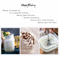 Miniatyrbillede 4 af 5: Håndskub Roterende Piskeris Blender, Alsidig Mælkeskummer, Håndskub Mixer Rører til Blending, Piskning, Bankning & Røring