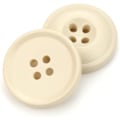 Miniatyrbillede 1 af 5: 12 stk. 30mm Runde 4 Huller Harpiks Knapper, Premium Farver Klassisk Minimalistisk Runde Udskiftningsknapper, Syning DIY Håndværk Knapper, Beige