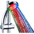 Miniatyrbild 5 av 5: Duschhuvud Automatisk Temperaturkontroll Färgförändringssensor Brytare Badrum Spa Duschhuvud LED-ljus Färg Gadgets