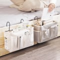Miniatyrbild 5 av 5: 2 st sängfickor, loftsäng hängande väska, säng hängande väska arrangör, loftsäng, sängbord, hängande förvaringsväska för rum, sängräcke, bok, tidskrift