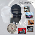 Miniatyrbild 2 av 5: Däcktrycksmätare för bil med hög precision - Lufttrycksmätare för däck med digital display för motorcykel, bil, husbil, SUV, ATV (0-100 PSI)