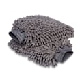 Miniatyrbillede 1 af 5: Bilvask Handske Håndklæde Mikrofiber Pakke med 2 Mørkegrå 30x20cm