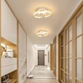 Miniatyrbilde 5 av 5: Moderne LED-taklampe 20W LED-taklampe Enkel dobbel sirkel kryss