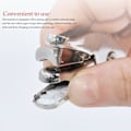 Miniatyrbillede 3 af 5: 1/4\"/(6mm) og 1/8\"(3mm) Lille Enkelt Hulstans med 8 Ark Kapacitet, Papirstans Bærbar Håndholdt Hul & Billet Hulstans (2 stk)