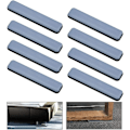 Miniatyrbild 1 av 5: PCS Möbelglid, Teflon-skydd för mattor och golv, självhäftande glidkuddar 100x25 mm